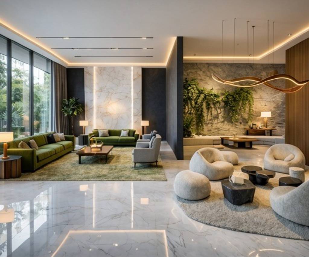 dual purpose&nbsp;layout for living room
