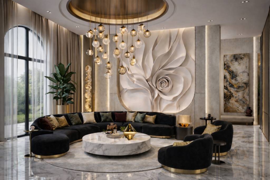 statement lighting&nbsp;for living room
