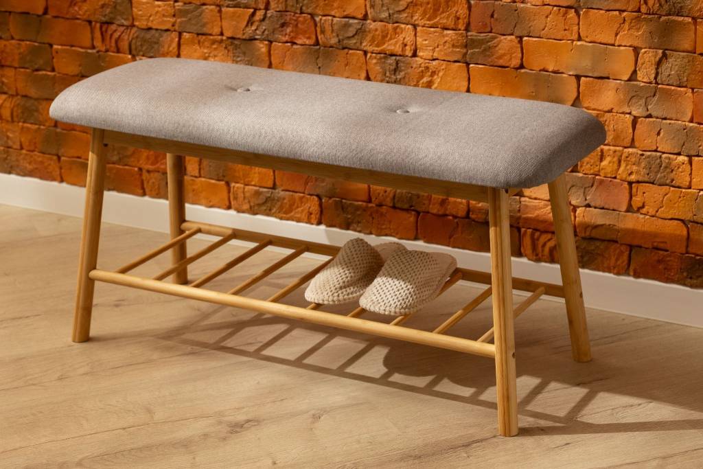 Wooden bench furniture design
