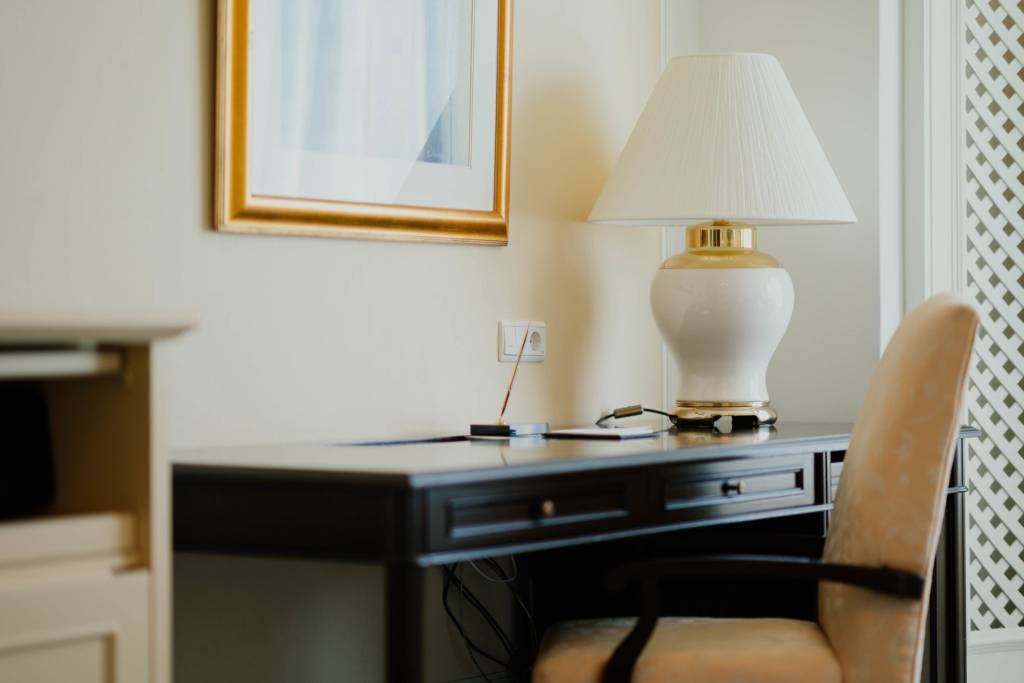 Modern home office desk