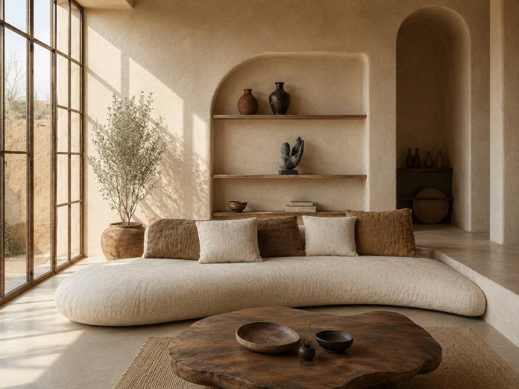Natural Materials Interior Design