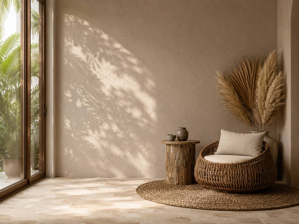 Neutral Earthy Interior Design