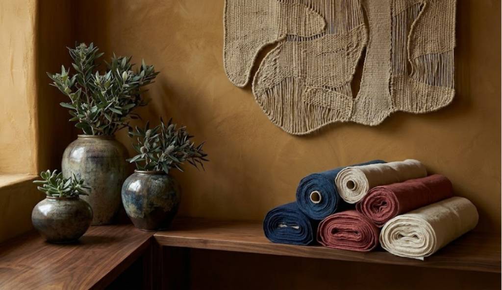 Organic Fabric and Eco-Friendly Home D&eacute;cor Styling 