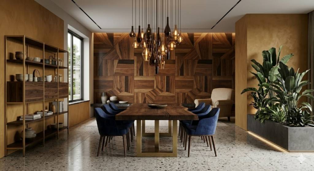 Zero-Waste and Circular Interior Design Concept 