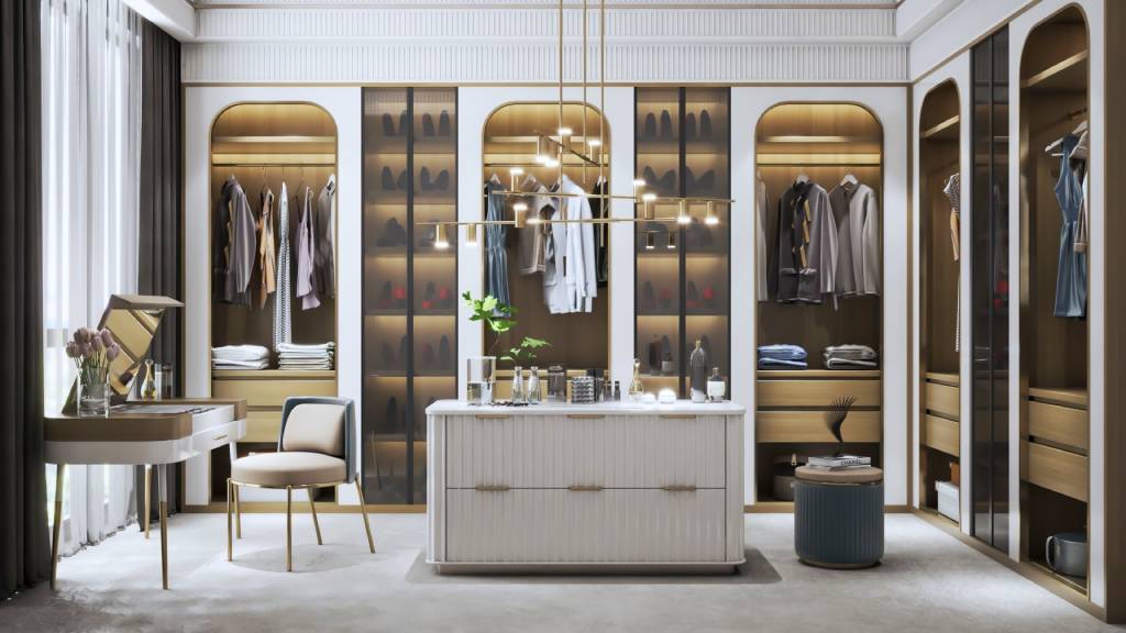 Floor-to-Ceiling Wardrobe design