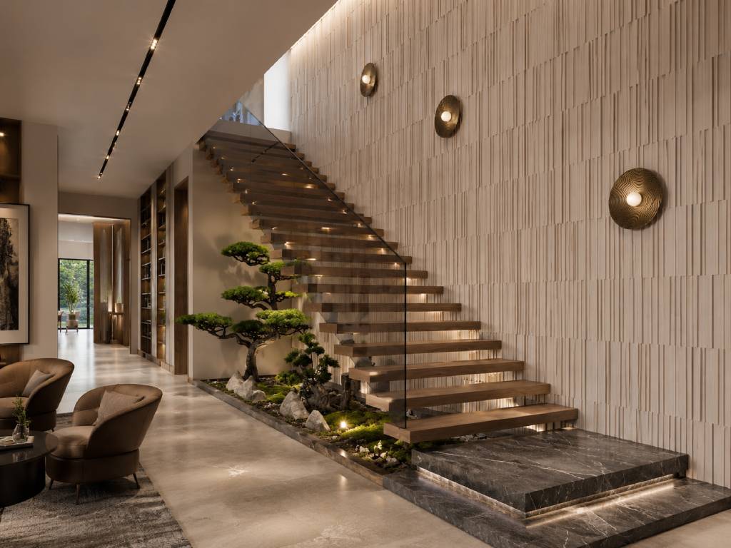 Straight Staircase Design