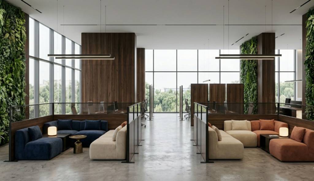 office room interior decoration