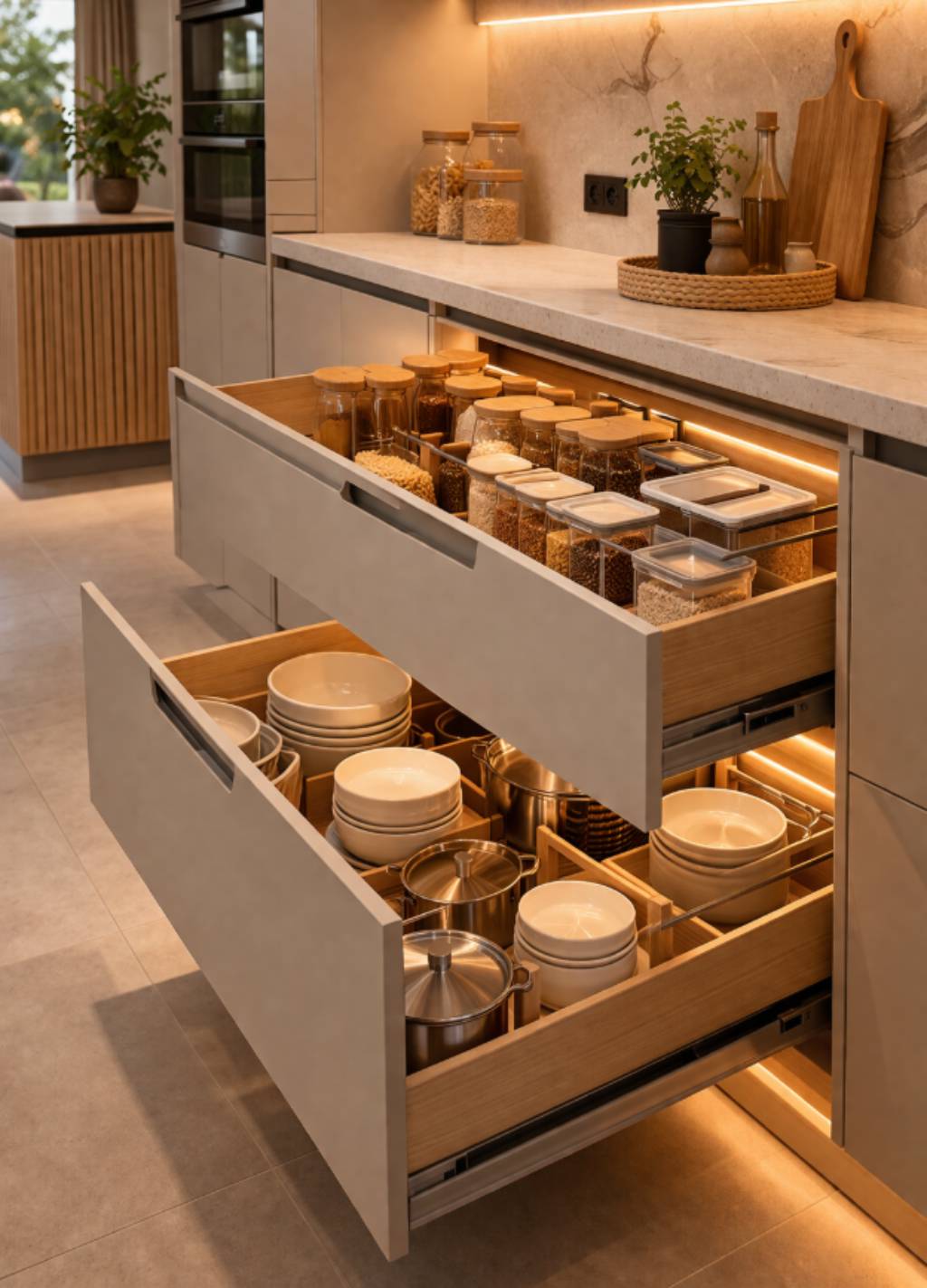 Storage Solutions for L shape kitchen