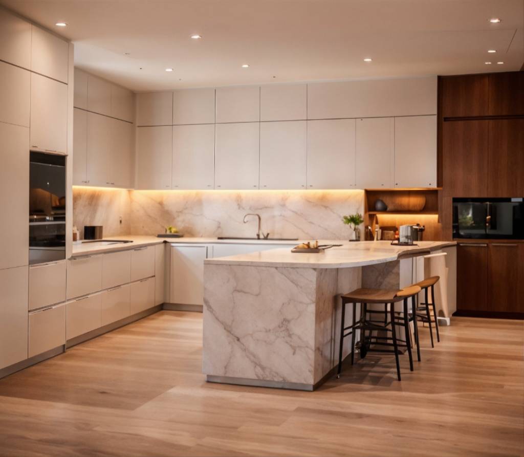 open kitchen interior design | Design First