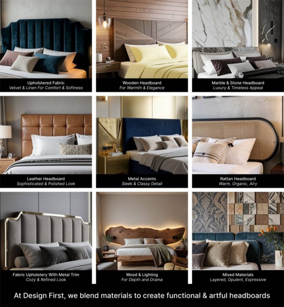15 Stylish Bed Headboard Design Ideas for Your Bedroom | Design First