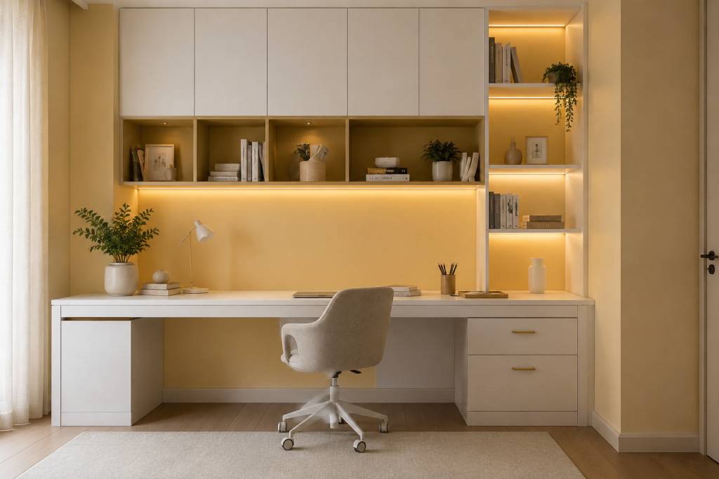 Light Yellow & White Colour Palettes