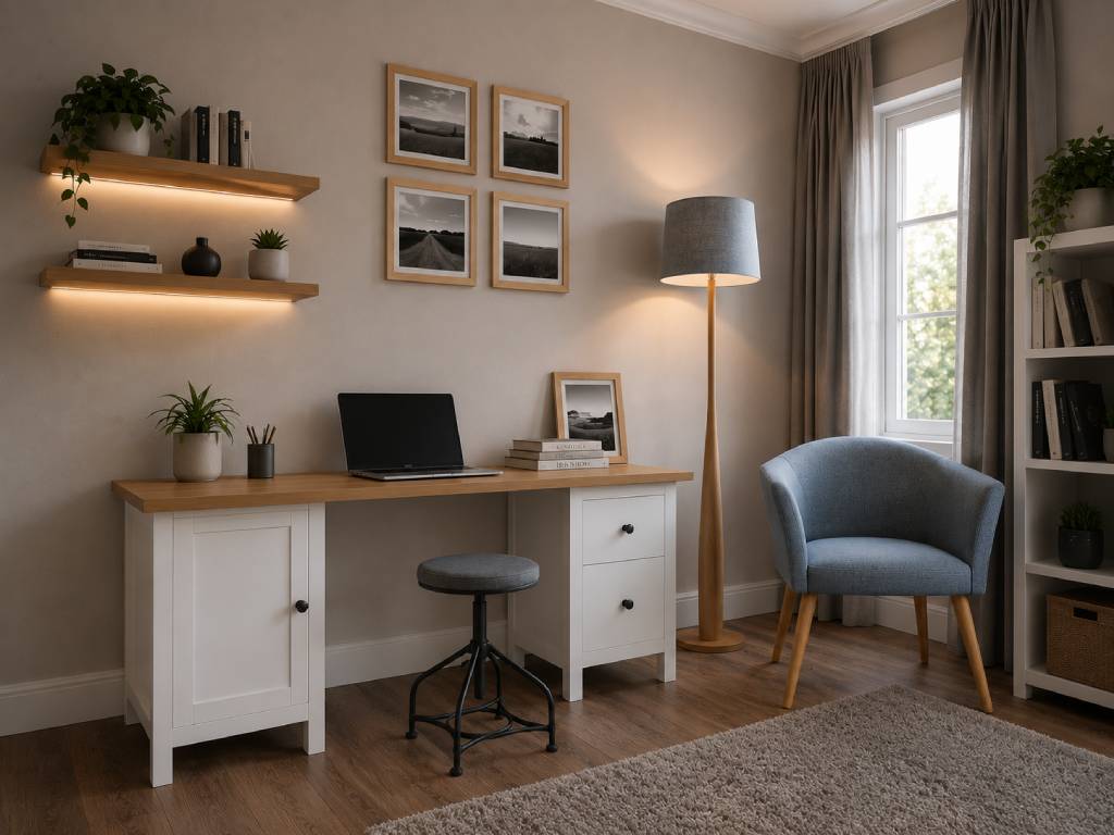 Budget Friendly Study Room Design Idea