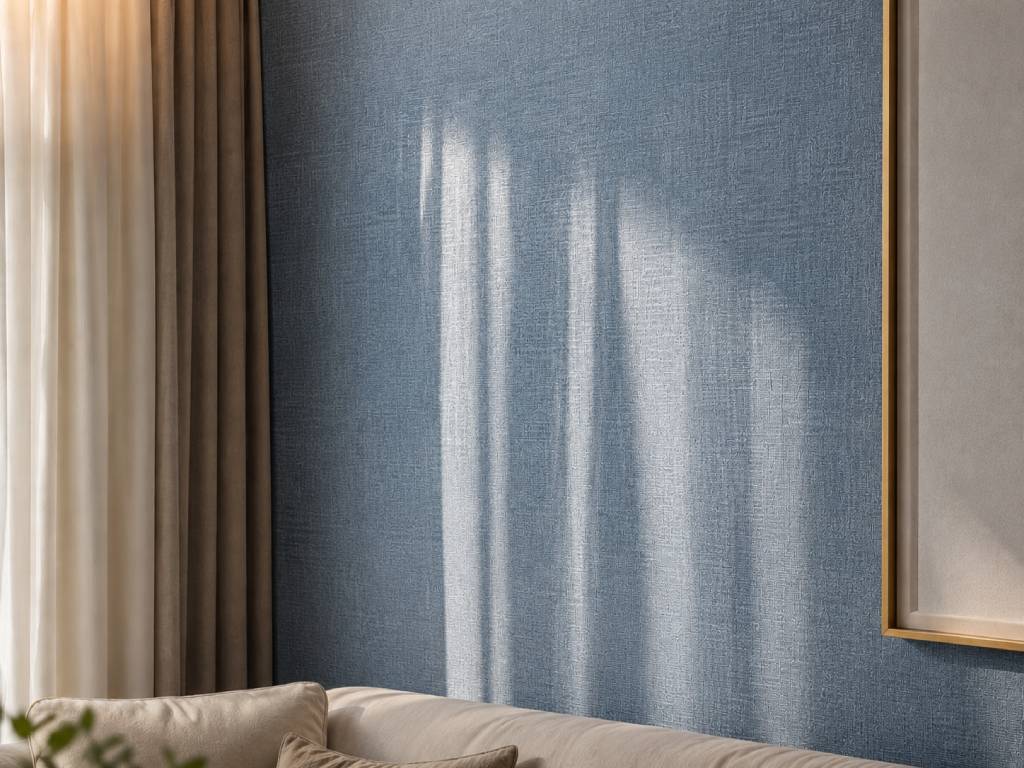 Fabric inspired wall texture design